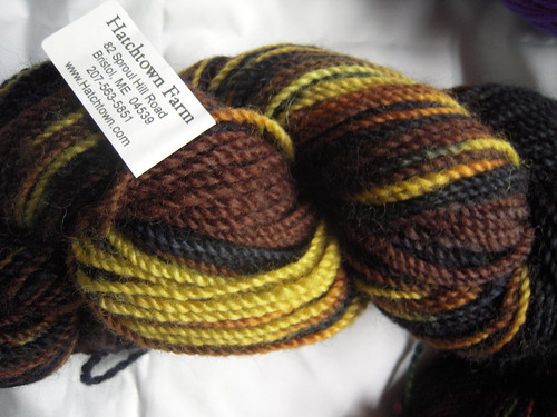 Hatchtown Farm wool yarn