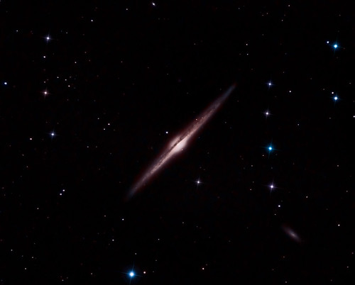 Needle Galaxy NGC4565 LRGB by Mick Hyde