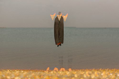 woman on a beach #4 by chrisfriel