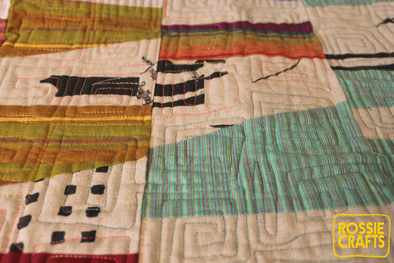 The Arne Quilt up close