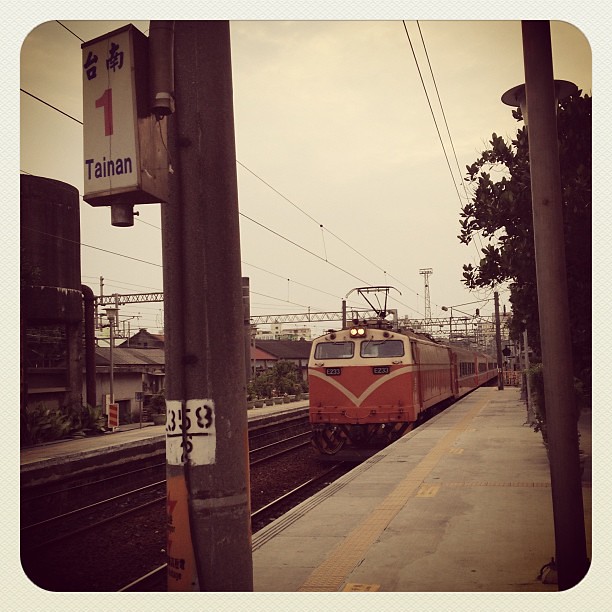 Take my way home by train #tainan #tra #tw #taiwan