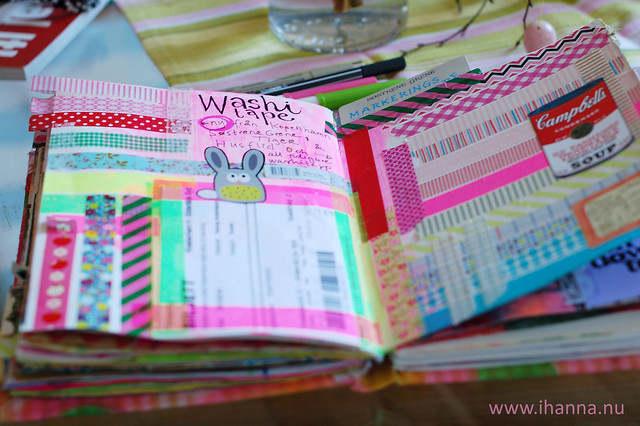 Evidence page: Washi tape from Copenhagen