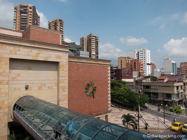 View of Bucaramanga from a shopping center
