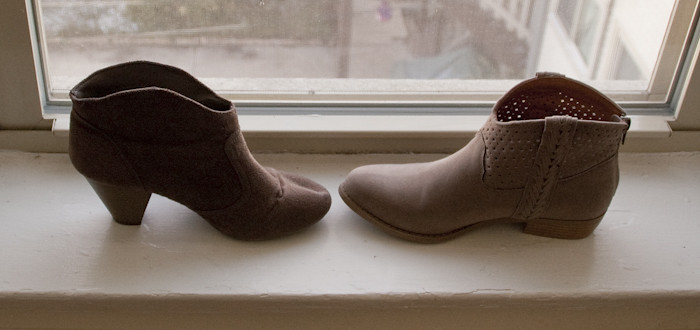 new suede ankle boots, target suede ankle boot comparison, tan suede ankle booties