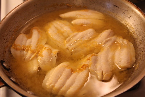 Poached Flounder