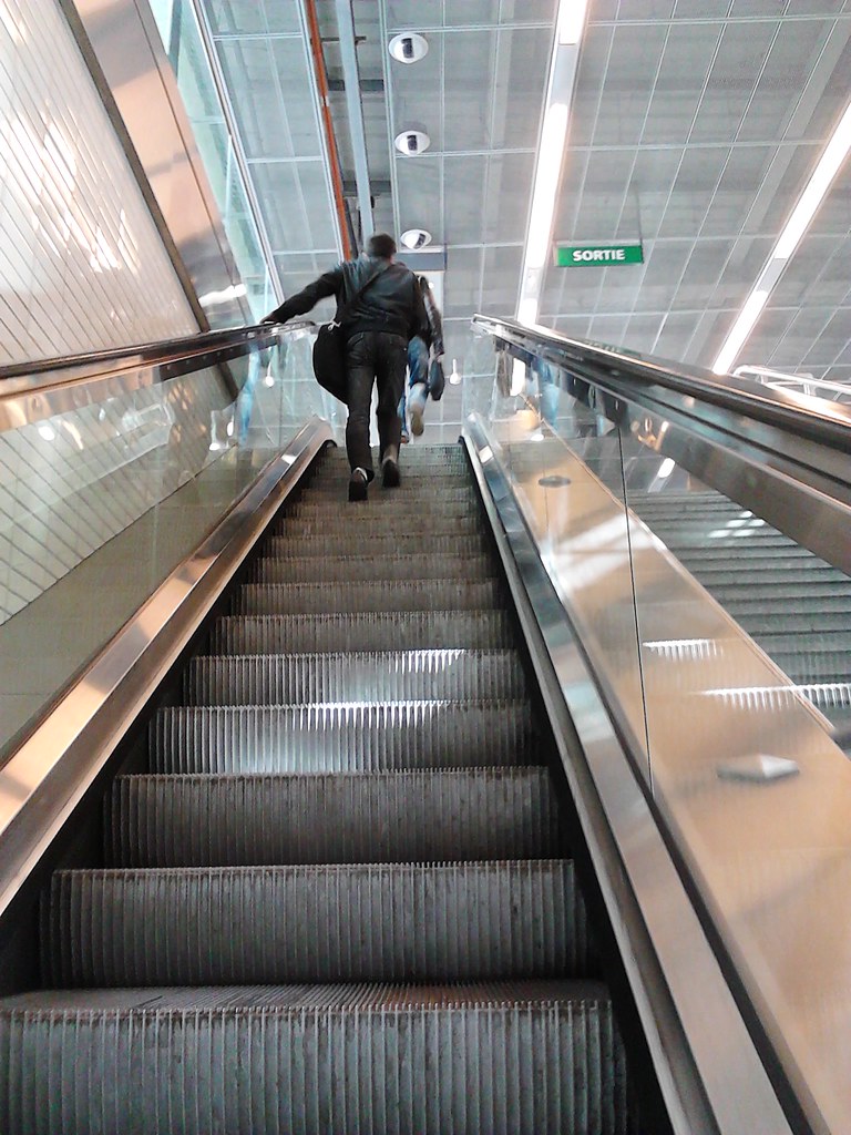 Escaliers métro