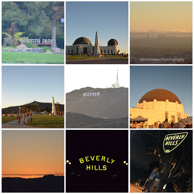 griffith observatory collage