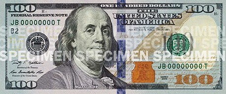 New 2013 $100 bill