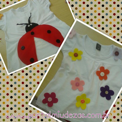 Customizando Camiseta by miudezas_miudezas