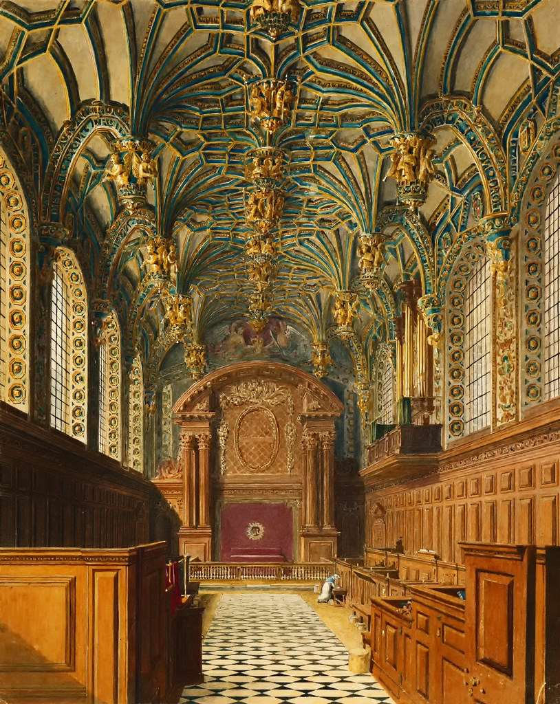 The Chapel, Hampton Court Palace, 1819