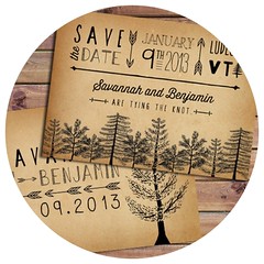 Rustic Save The Date