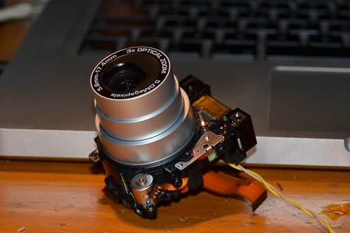 Pentax Optio S50 Lens Deployed