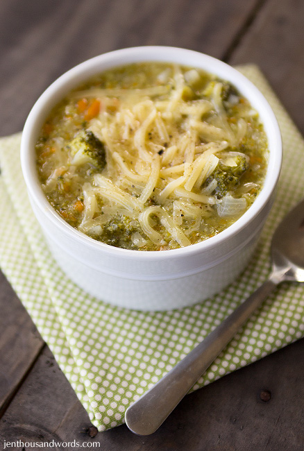 brocolli cheese soup