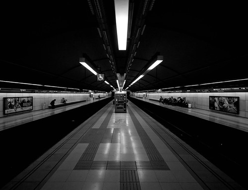 Glories Metro Station in Barcelona