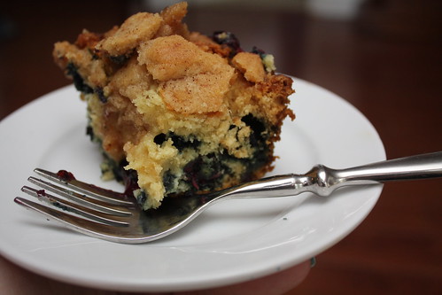 Blueberry Buckle - recipe on the blog today