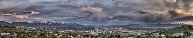 Week 18 of 52 Theme: "Weather" Spring in the Valley - HDR Panorama