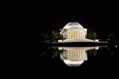 Jefferson Memorial at night