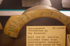 Fragment of Alabaster Jar