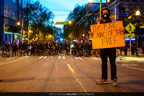 Seattle's Mayday 2013: The Land of the Free by Michael Holden