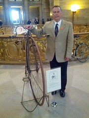 MoDOT Director Dave Nichols stopped by to visit at Bicycle & Pedestrian Day at the Capitol April 8th