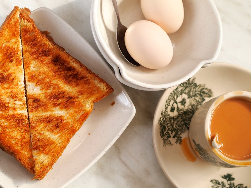 Kaya Toast Breakfast - KL