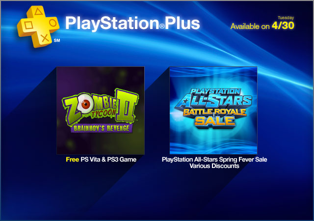PlayStation Plus Update 4-30-2013