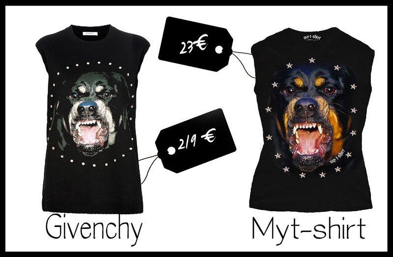 cheap and cool givenchy angry dog tee