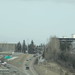Eastbound on the Whitemud Freeway.