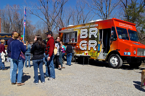BRGR Truck at North Hills Food Truck Roundup March 2013