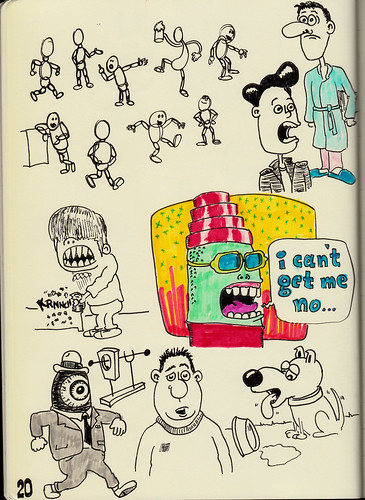 more doodles from the Sketchbook