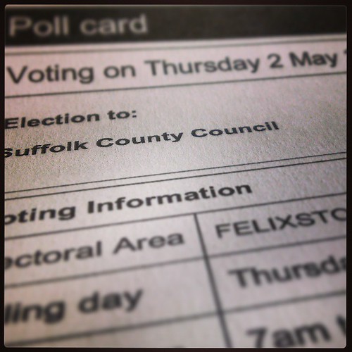 122/365 Done my civic duty. by The original SimonB