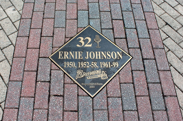 Ernie Johnson Braves Patch