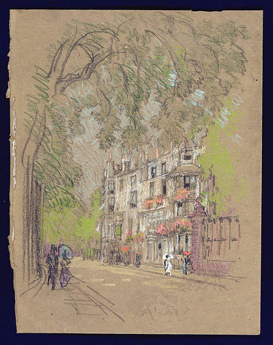 011- Calle de Londres-entre 1901 y 1908- Joseph Pennell-Library of Congress