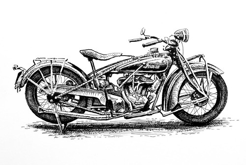 Indian Motorcycle by Colin Murdoch Studio