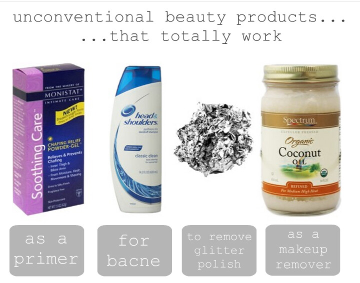 unconventional beauty products