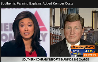 Betty Liu of Bloomberg quizzes Thomas A. Fanning of Southern Company