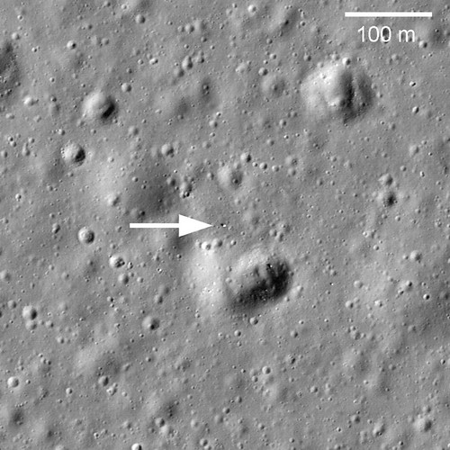 Lunokhod 1 ripreso dalla sonda LRO