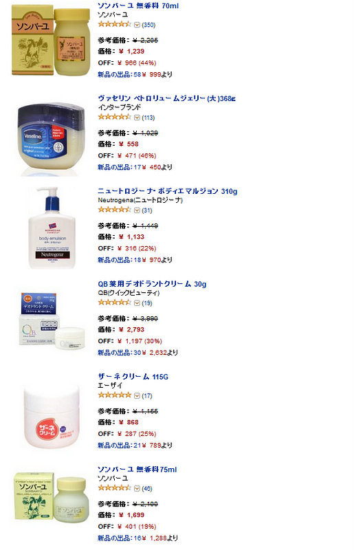 Amazon.co.jp ベストセラー ボディクリーム の中で最も人気のある商品です - Mozilla Firefox 01.05.2013 10610