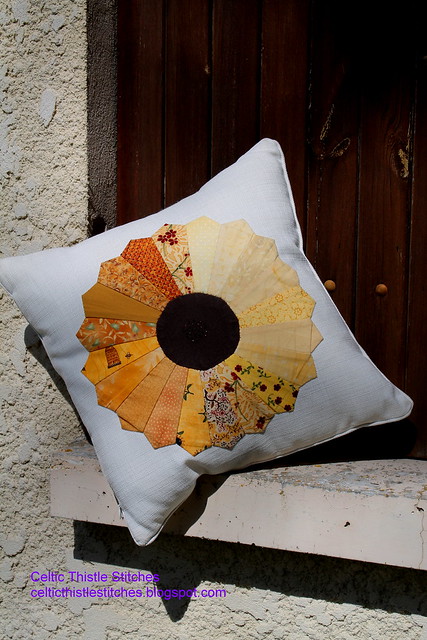 Dresden Sunflower Cushion