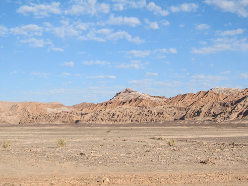 Le désert d'Atacama: en route vers la Valle de la Luna