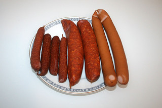 07 - Zutat Würstchen / Ingredient sausages