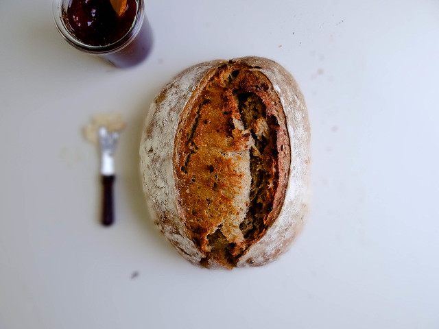 sourdough date bread
