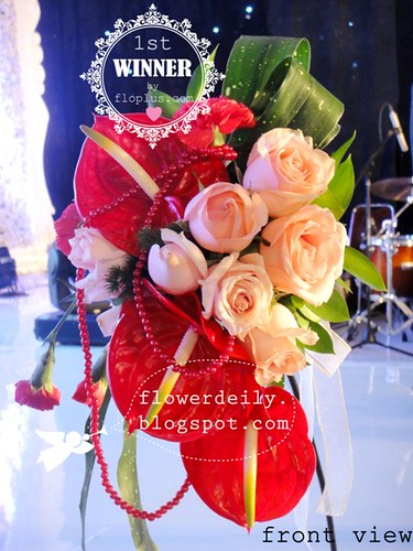 wedding hand bouquet competition ipbi 2013 14