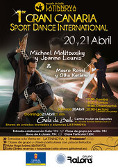 1º Sport Dance International Gran Canaria Gala de Baile Artistas Invitados Centro Insular de Deportes de Las Palmas de Gran Canaria (21 abril 2013)