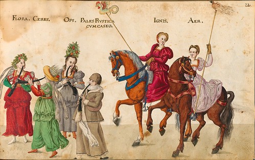 005-Las cuatro estaciones-Descripción de las ocho festividades celebradas durante los juegos…1596-Biblioteca Estatal de Baviera