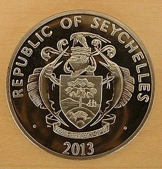 Seychelles Pope coin reverse