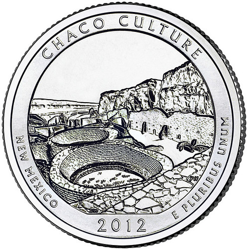 25 Centov USA 2012S Chaco Culture