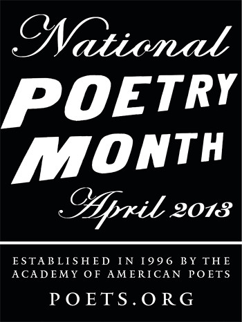 National Poetry Month was established in 1996 by the Academy of American Poets.