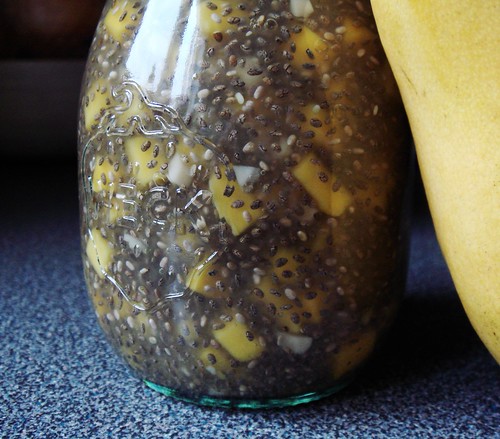 Chia Coconut Water with Mango