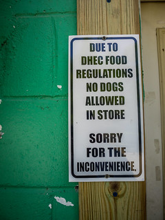 No Dogs in the Store